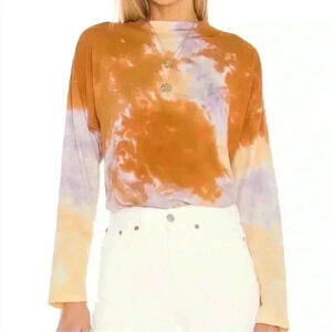 NWT Free People be free tie dye long sleeve